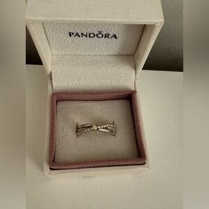 Pandora Rising Star Ring Size 6